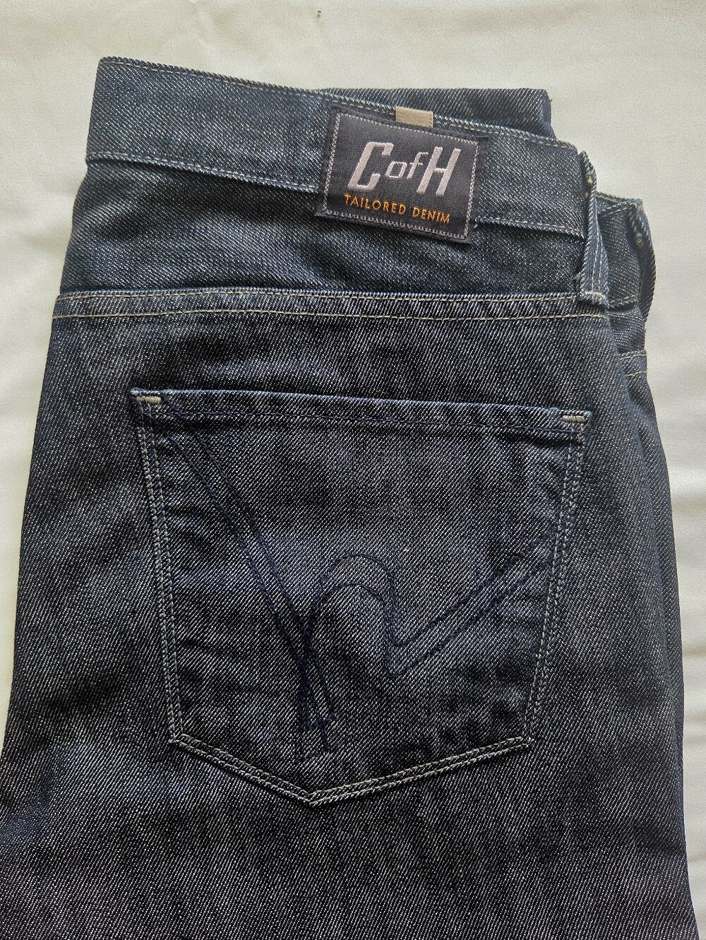 Men's Citizens of Humanity Jagger Straight Dark Blue Jeans, Size 32x30